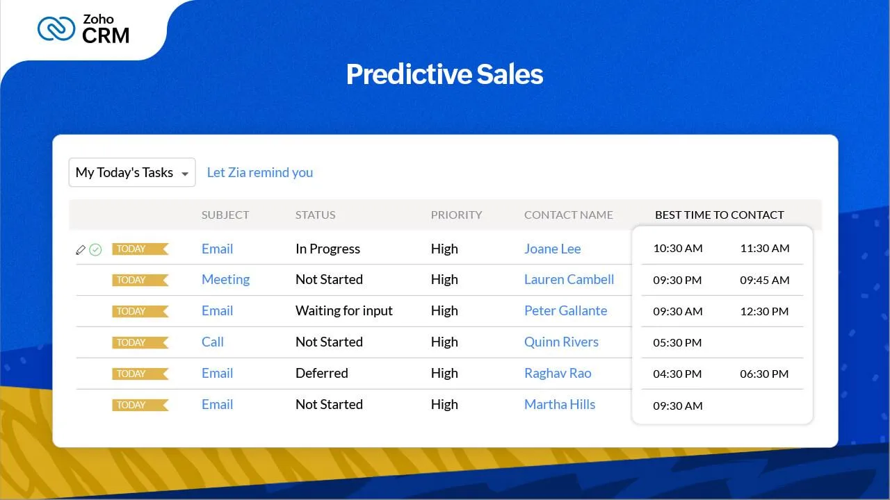 Zoho CRM — Screenshots 6