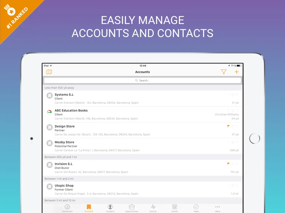 ForceManager — Screenshots 1