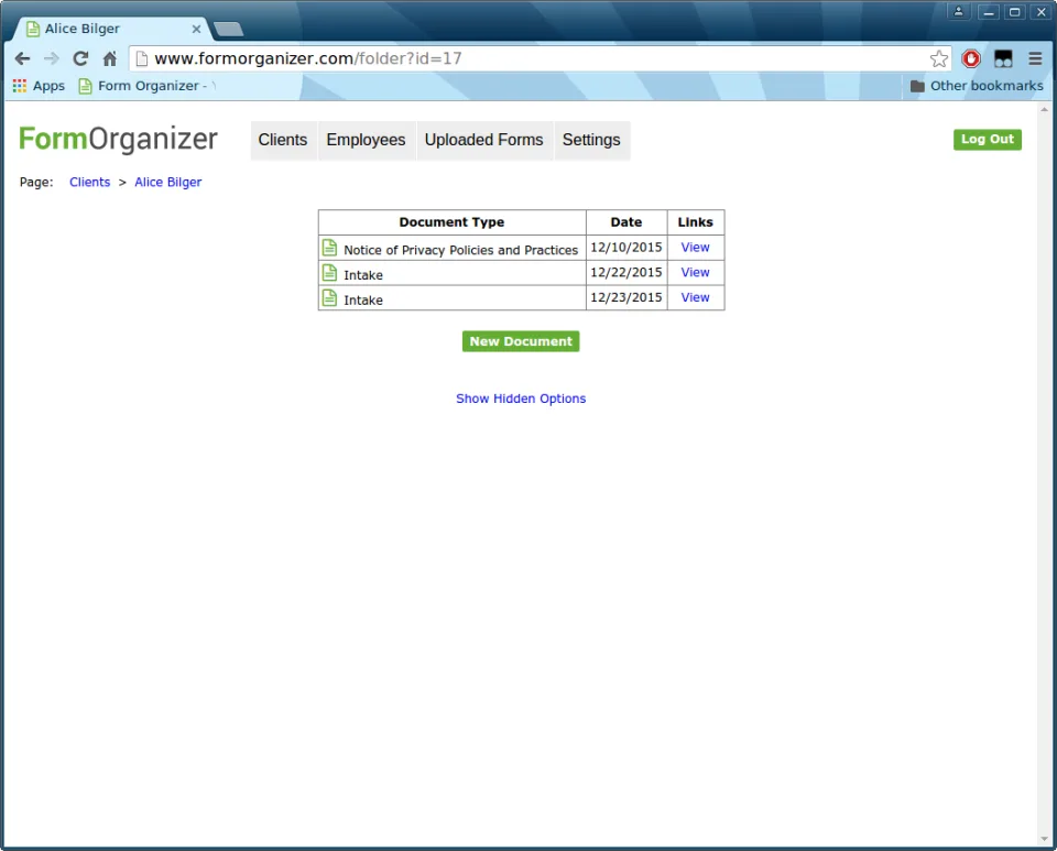Form Organizer — Screenshots 3
