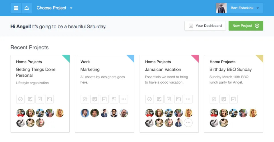 Freedcamp screenshot