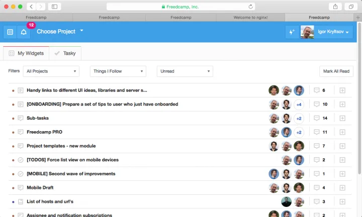 Freedcamp — Screenshots 2