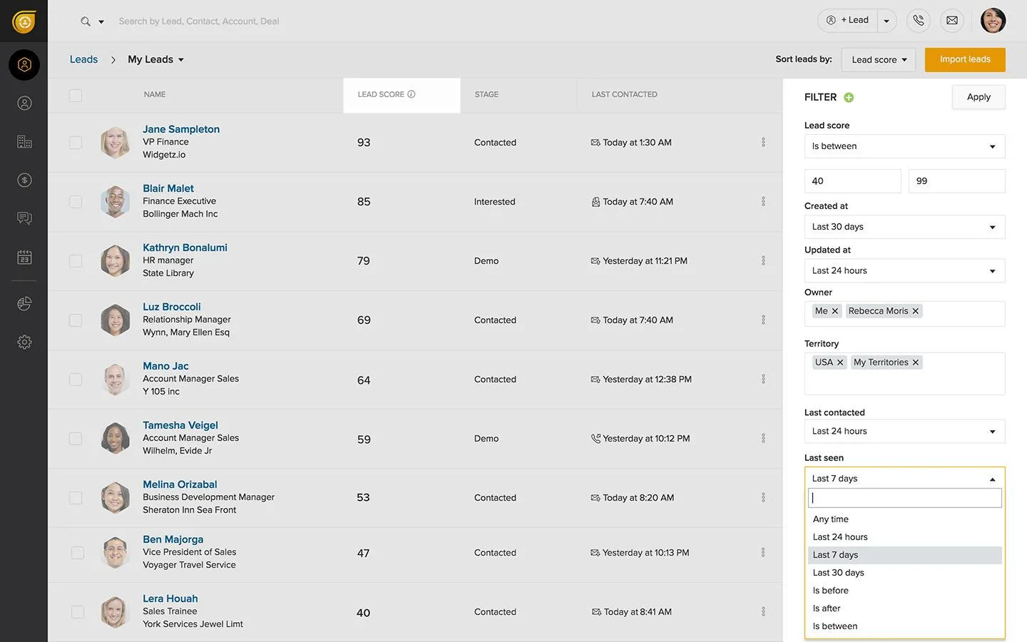 Freshsales — Free CRM Software for Sales Process Automation