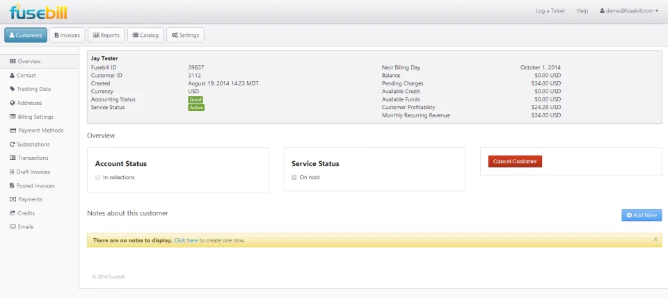 Fusebill — Screenshots 1