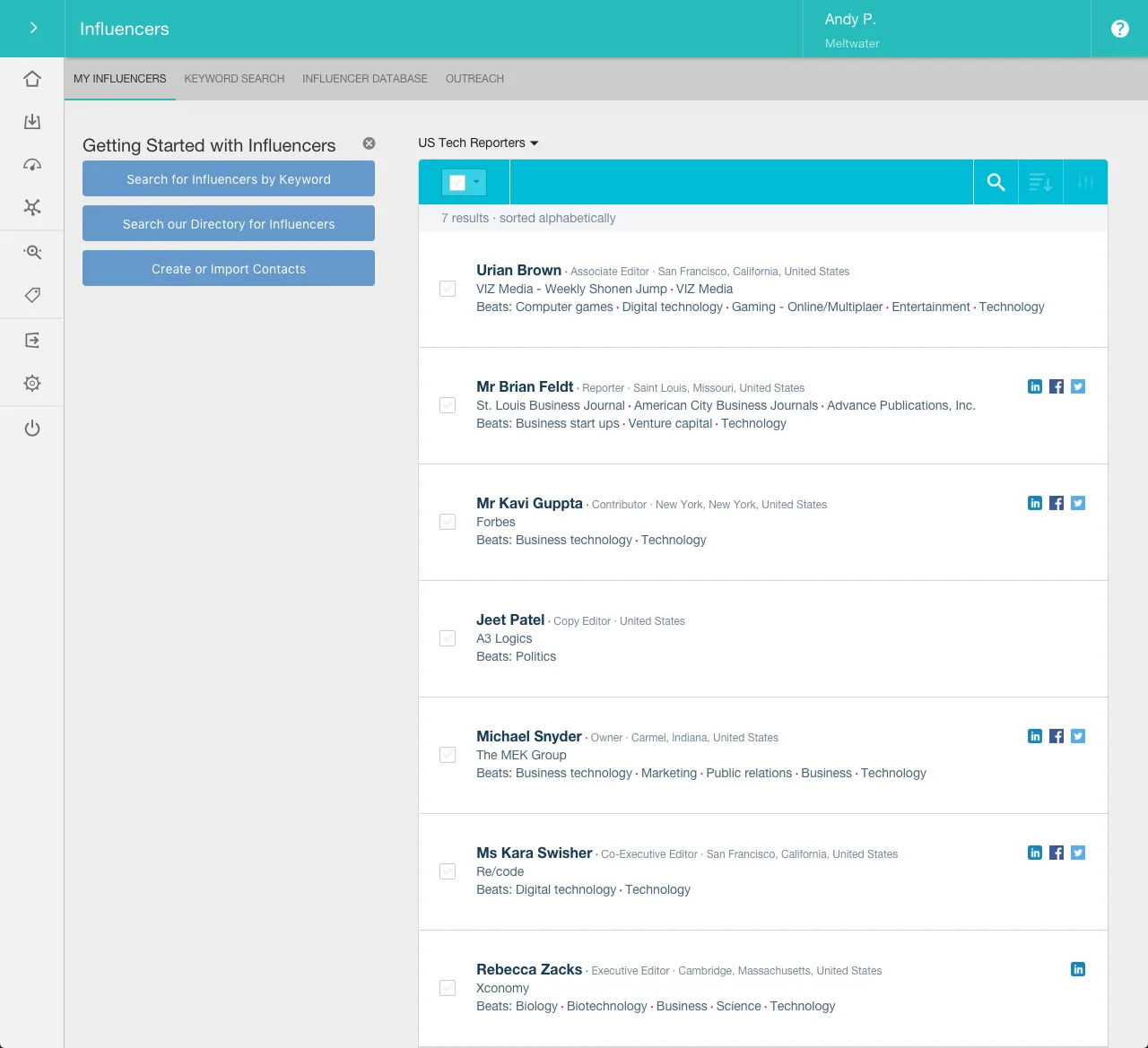 Meltwater — Screenshots 3