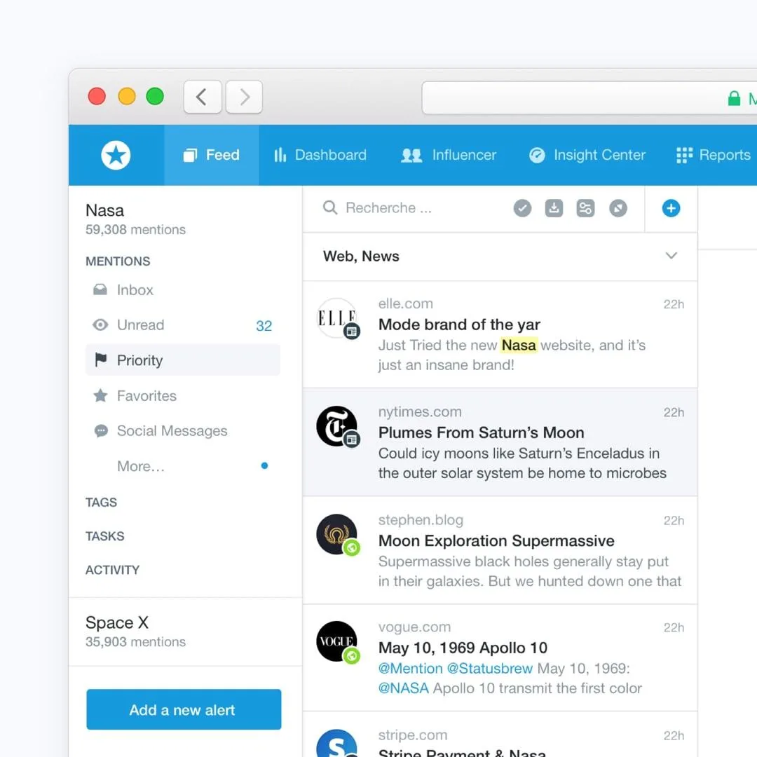 Mention — Screenshots 2