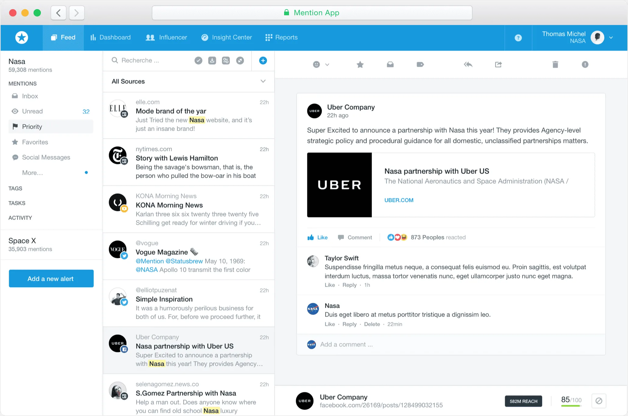 Mention — Screenshots 3