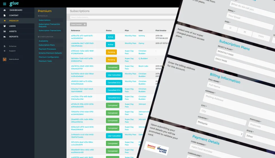 Glue Media Publishing System — Screenshots 2
