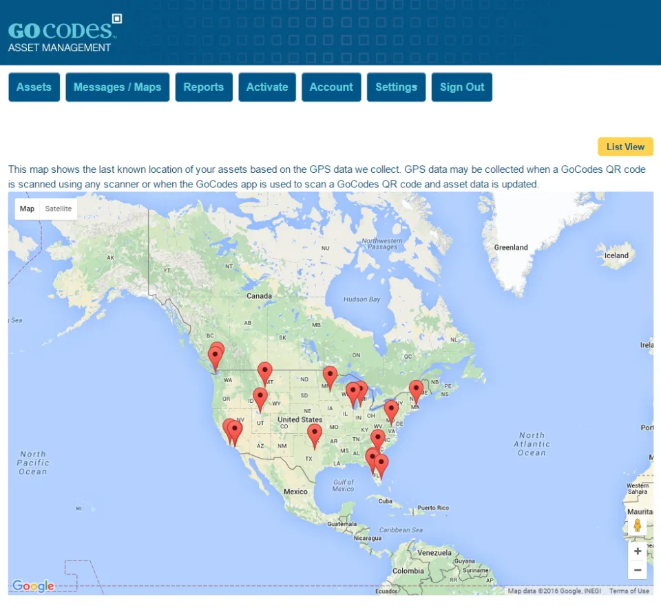 GoCodes Asset Management — Screenshots 1