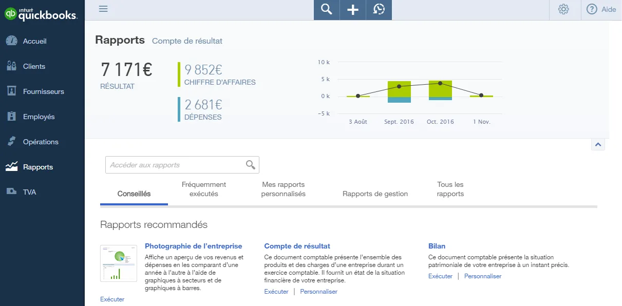 QuickBooks screenshot