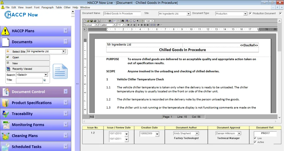 HACCP Now — Screenshots 4