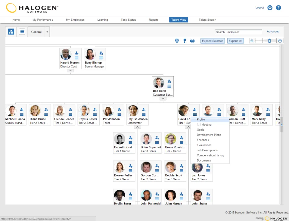 Halogen TalentSpace — Screenshots 1