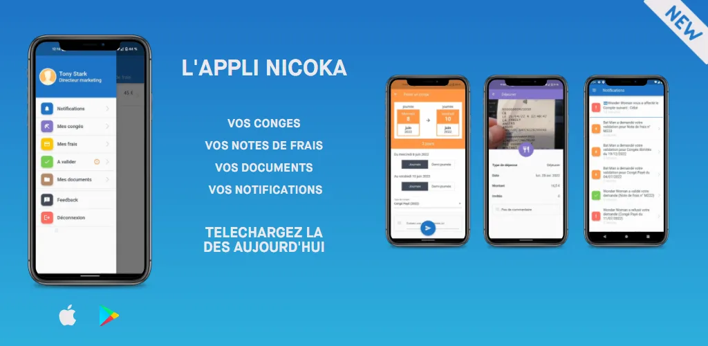 Nicoka SIRH — Captures d'écran 10
