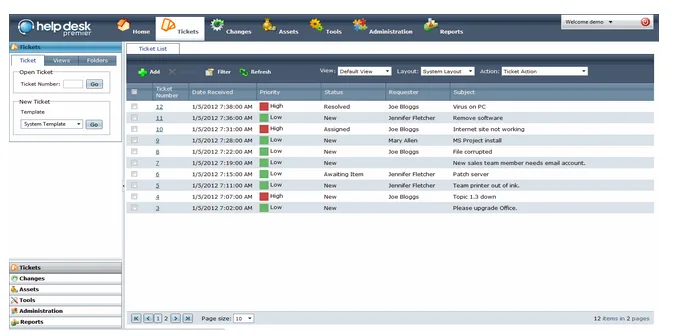 Help Desk Premier — Screenshots 1