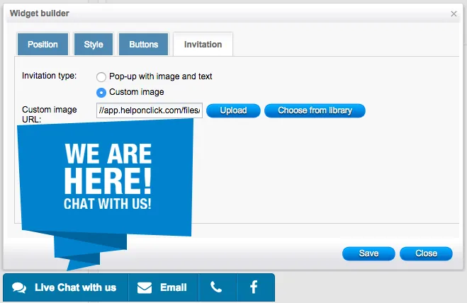 HelpOnClick Live Chat — Screenshots 1