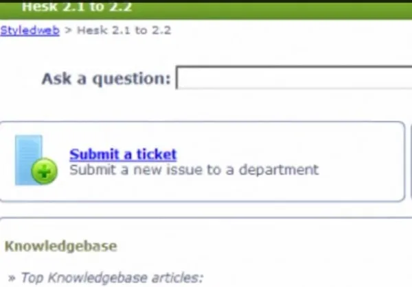 HESK — Screenshots 4
