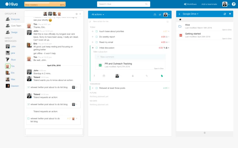 Hive — Screenshots 1