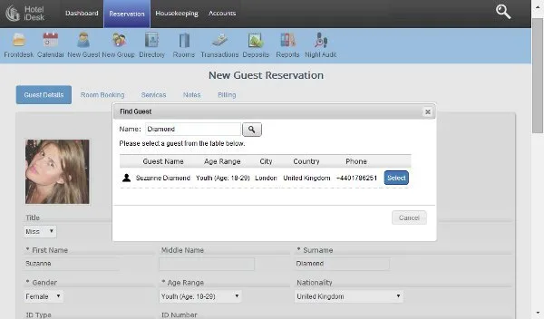 Hotel iDesk — Screenshots 1