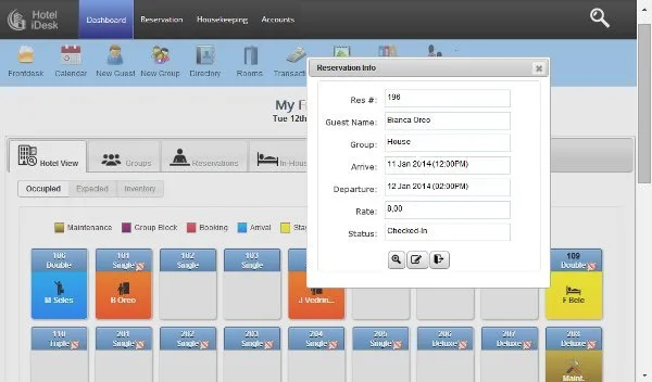 Hotel iDesk — Screenshots 4