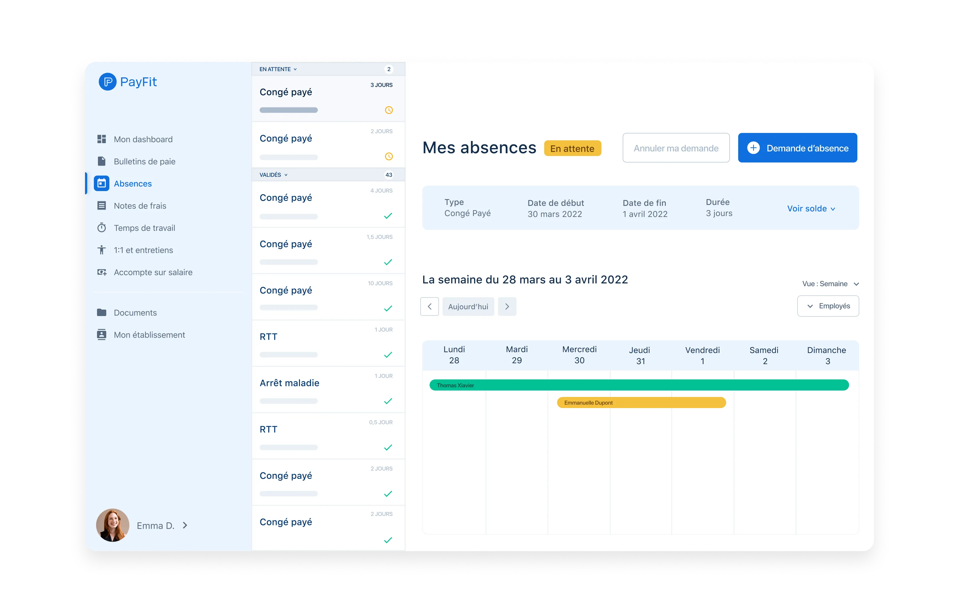PayFit screenshot
