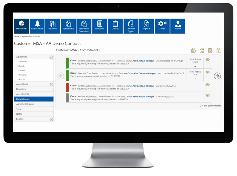 Icertis Contract Management — Screenshots 2