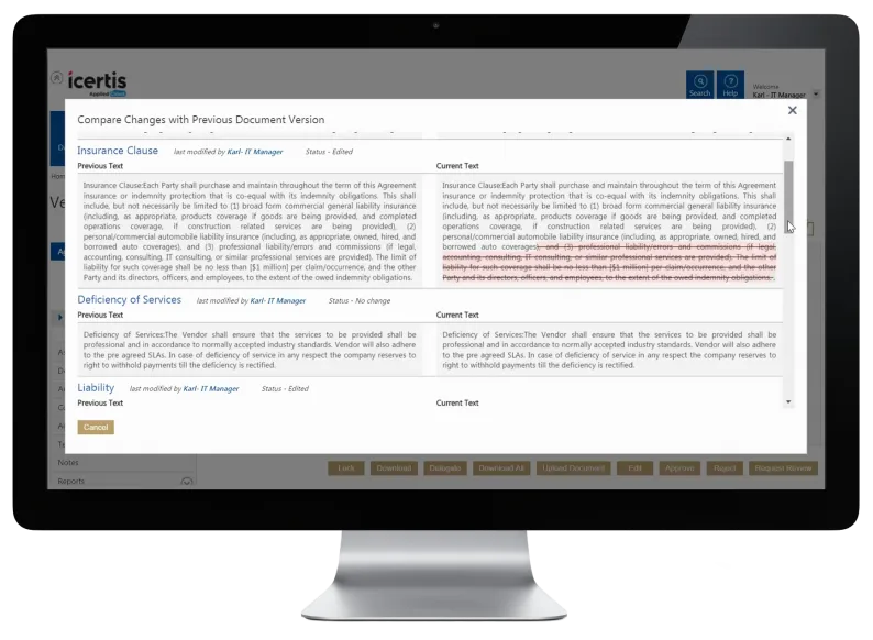 Icertis Contract Management — Screenshots 3