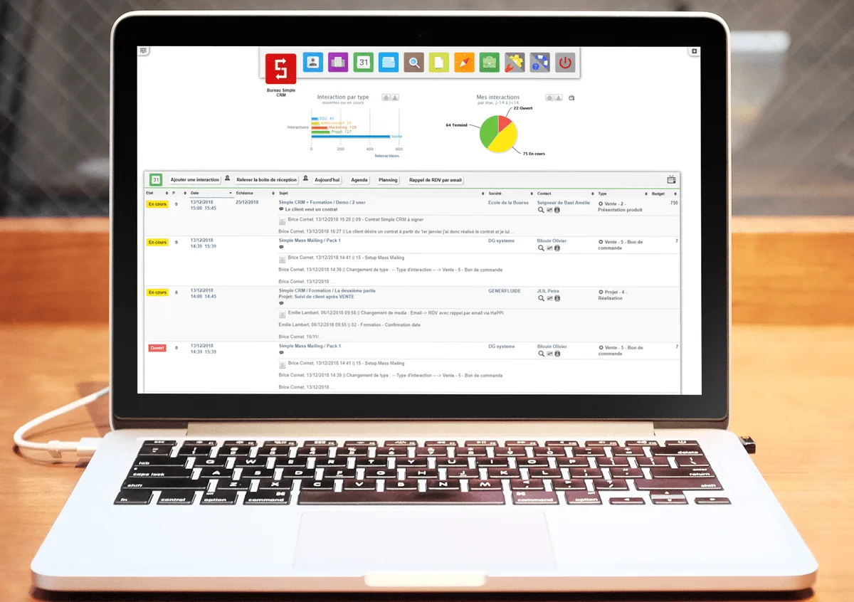 Simple CRM Enterprise — Screenshots 1