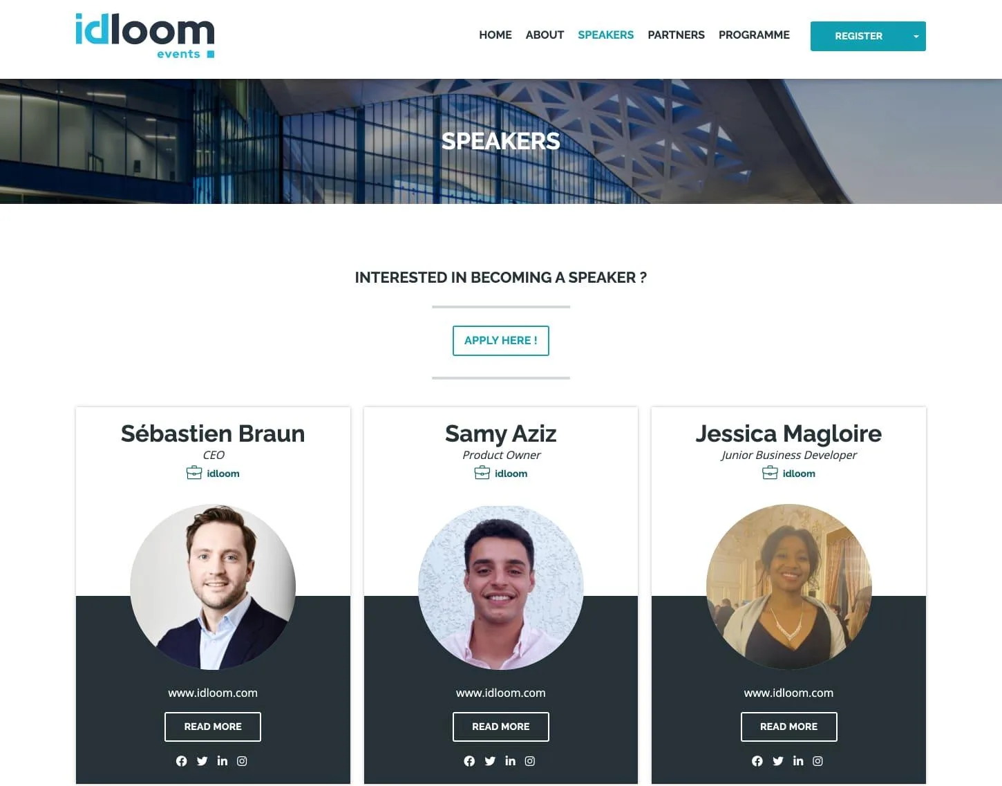 idloom.events — Screenshots 4