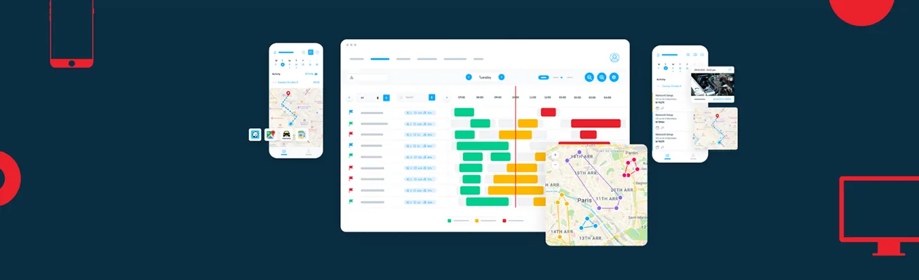Praxedo — Manage your team's work orders from A to Z.
