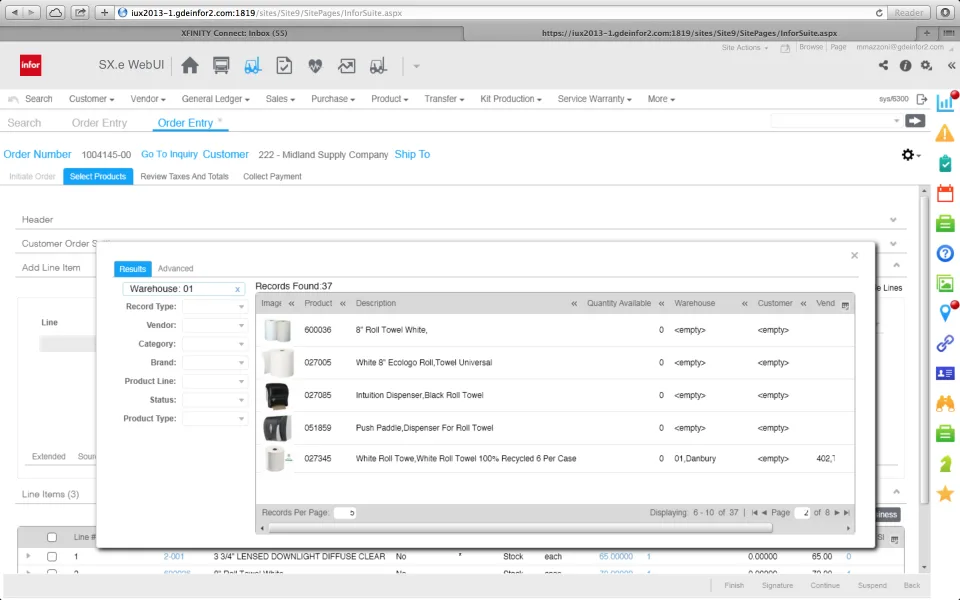 Infor ERP — Screenshots 3