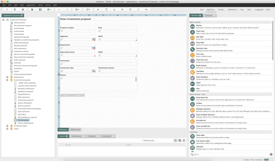 Intrexx — Screenshots 2