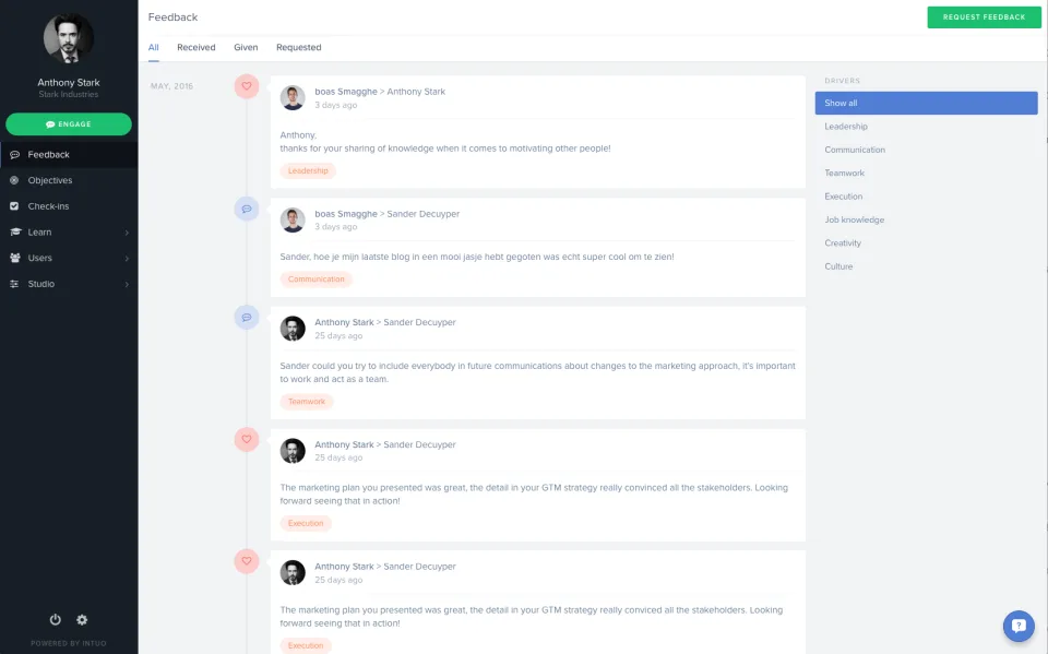INTUO - Perform — Screenshots 2