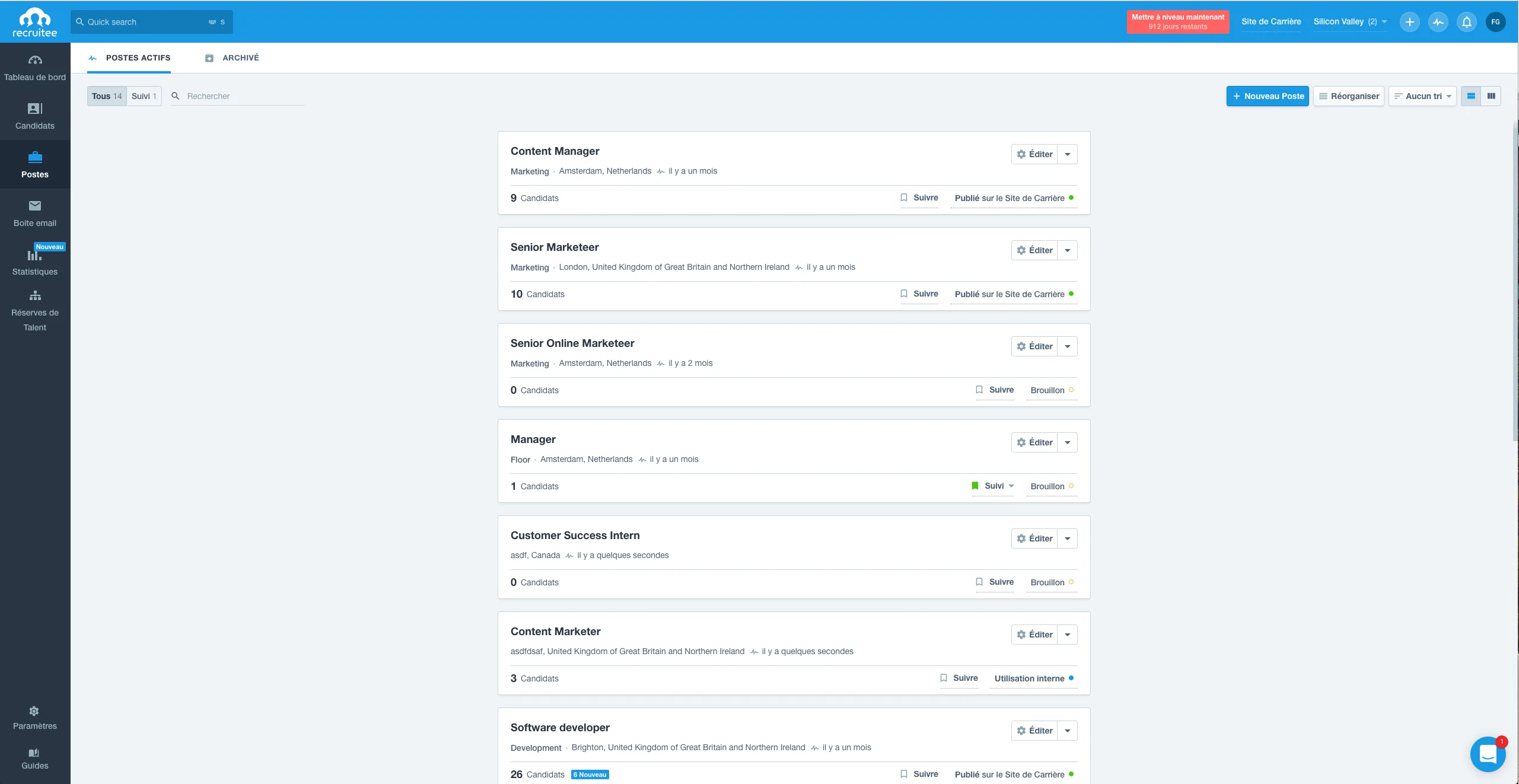 Tellent Recruitee — Screenshots 1