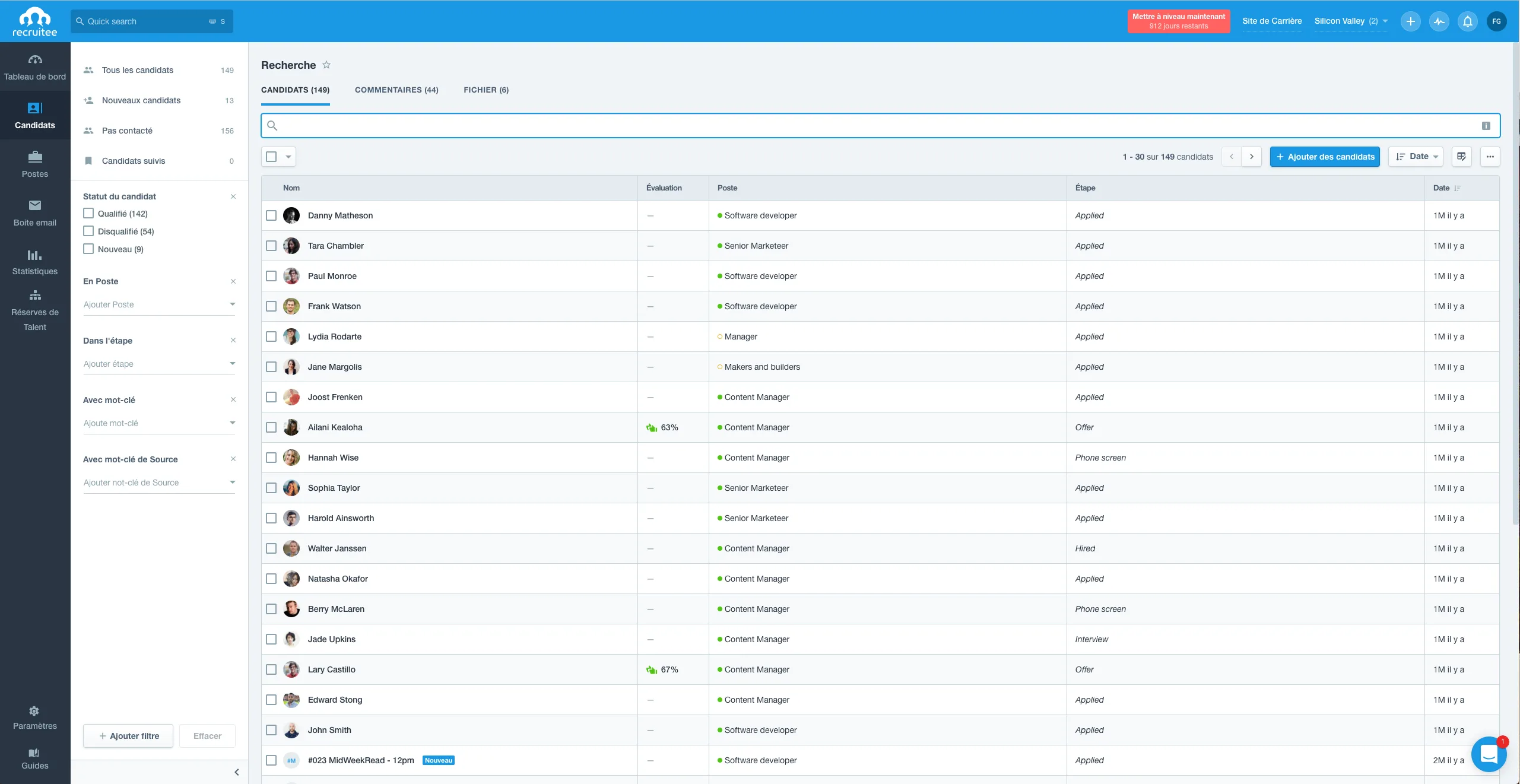 Tellent Recruitee — Screenshots 2