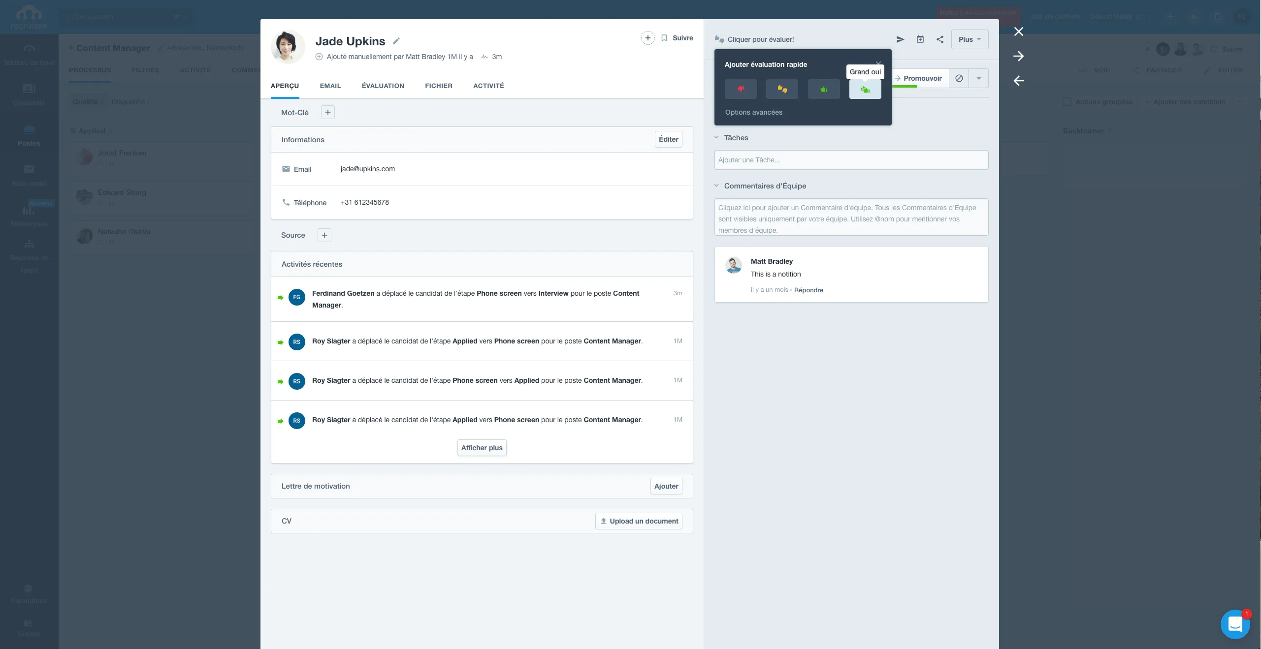 Tellent Recruitee — Screenshots 7