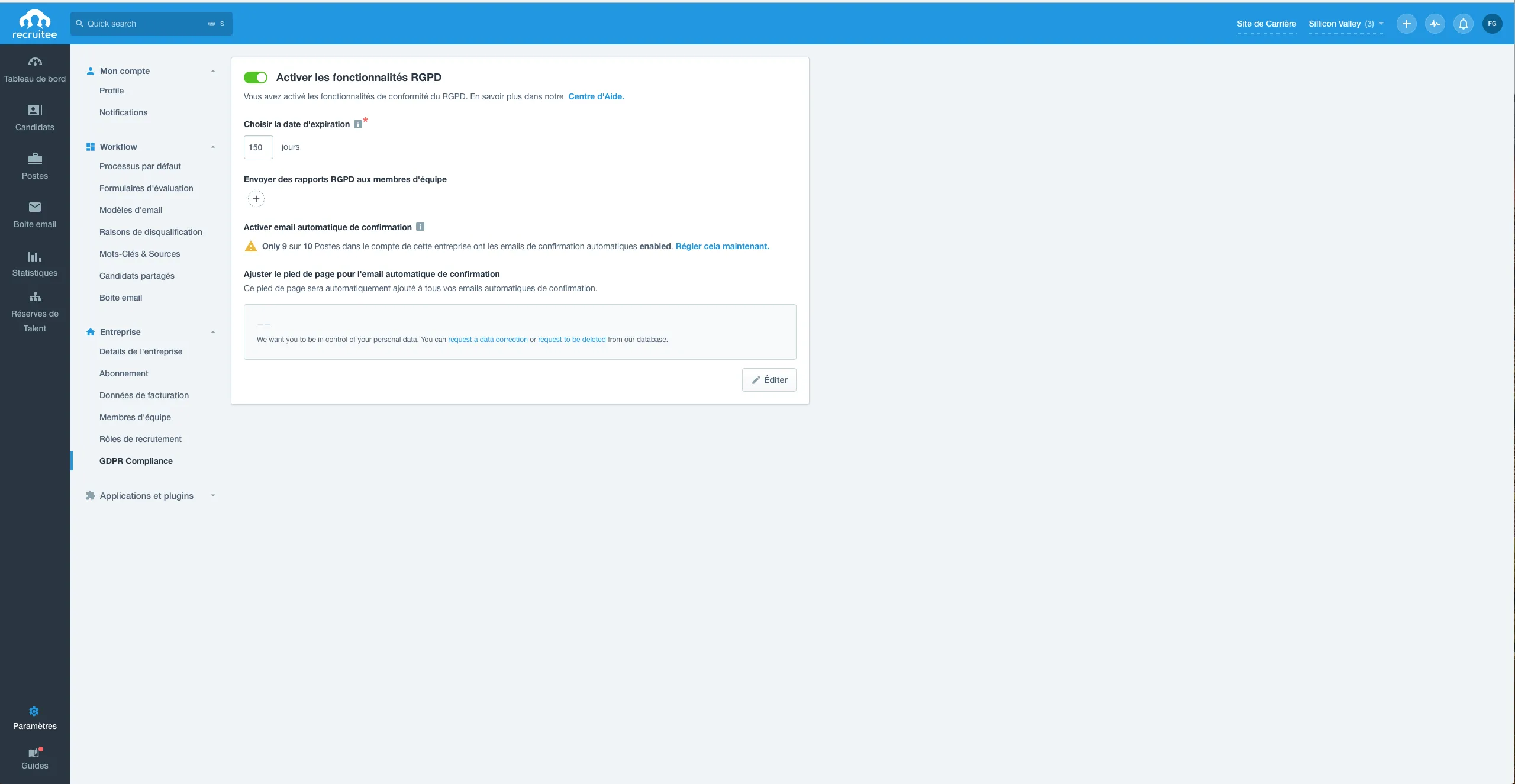 Tellent Recruitee — Screenshots 9