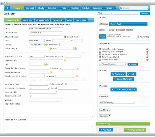IRIS CRM — Screenshots 1