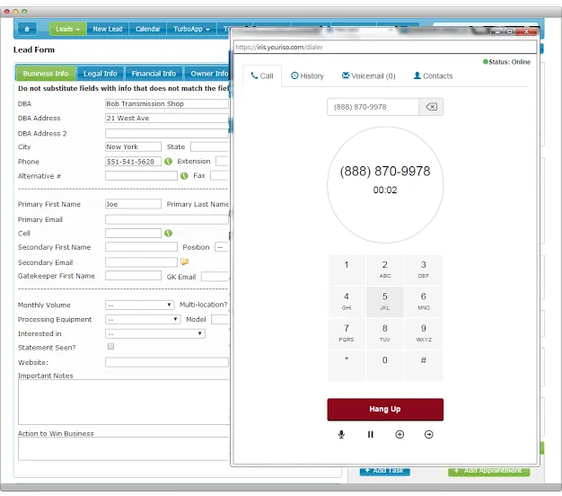 IRIS CRM — Screenshots 4