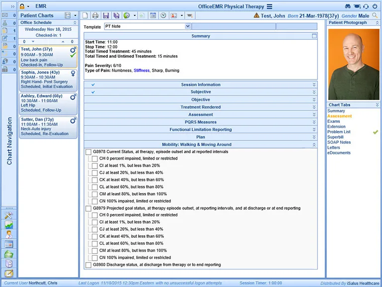 iSALUS EHR — Screenshots 2