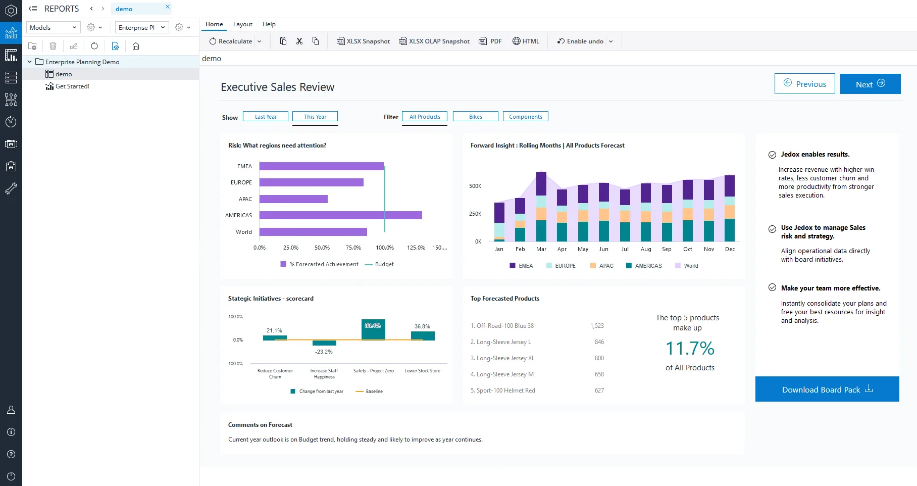 Jedox - Simplify Planning — Screenshots 2