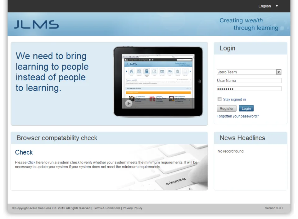 JLMS — Screenshots 1