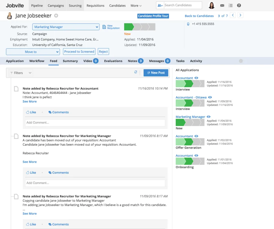 Jobvite — Screenshots 3