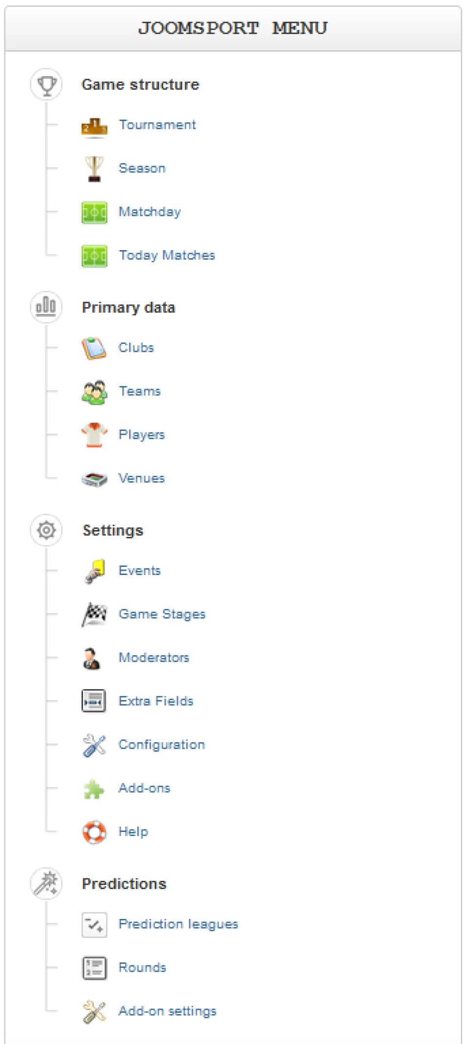 JoomSport — Screenshots 3
