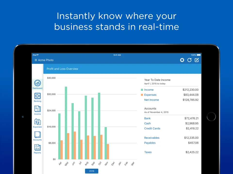 Kashoo Online Accounting — Screenshots 1