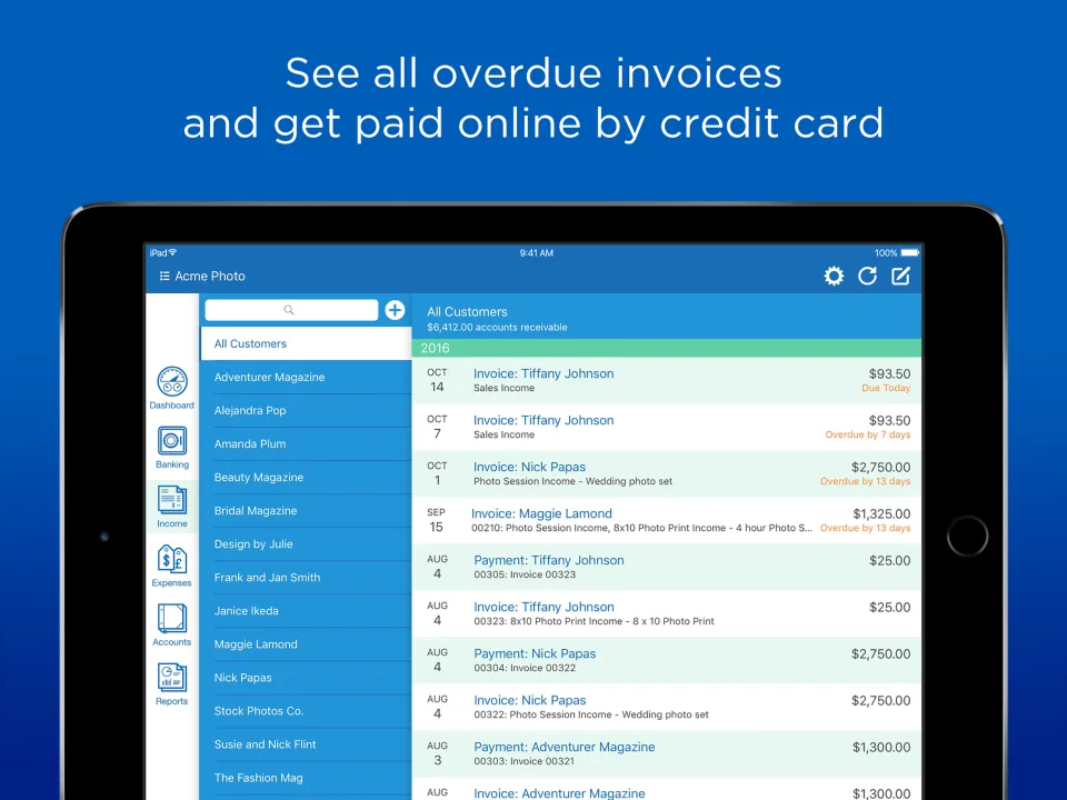 Kashoo Online Accounting — Screenshots 3