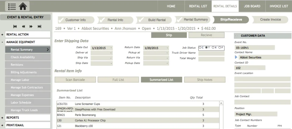 KiRentals for Equipment Rental — Screenshots 3