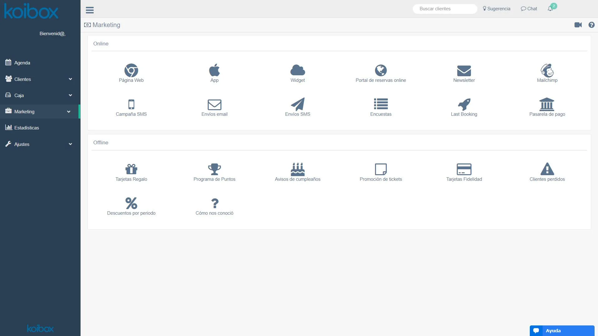 Koibox — Screenshots 2