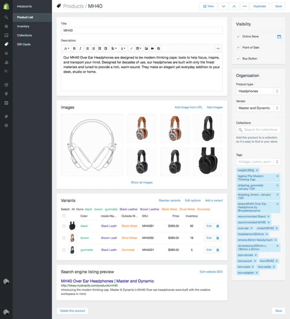 Shopify — Screenshots 4