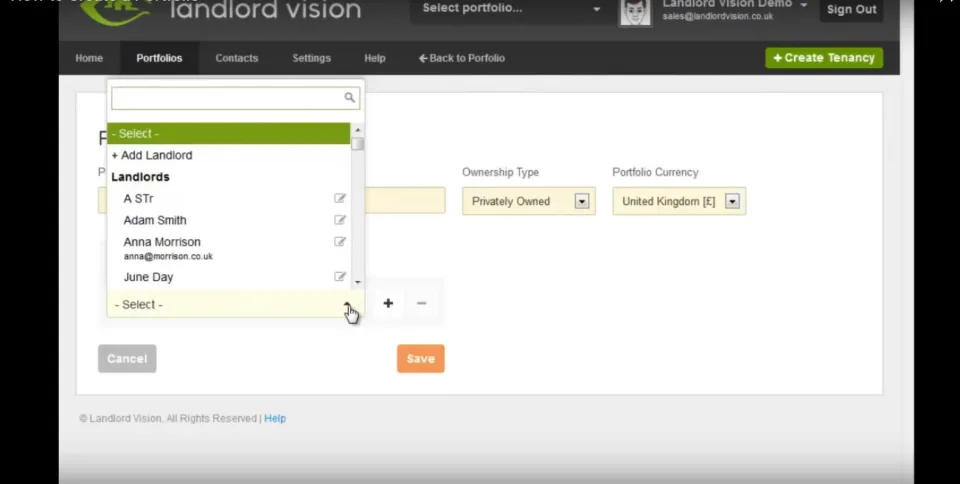 Landlord Vision — Screenshots 1