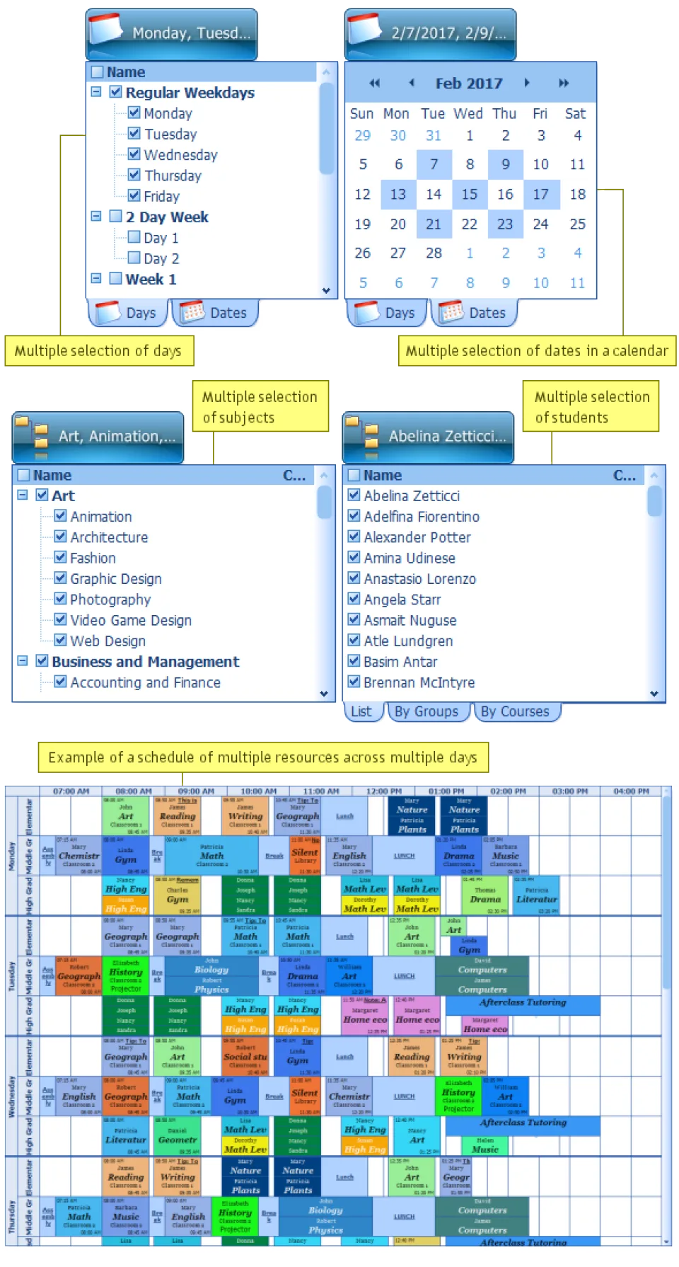 Lantiv Timetabler — Screenshots 3