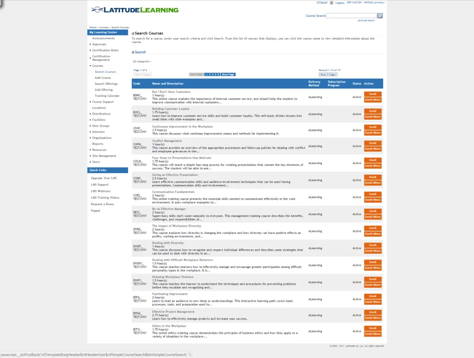 LatitudeLearning.com — Screenshots 2